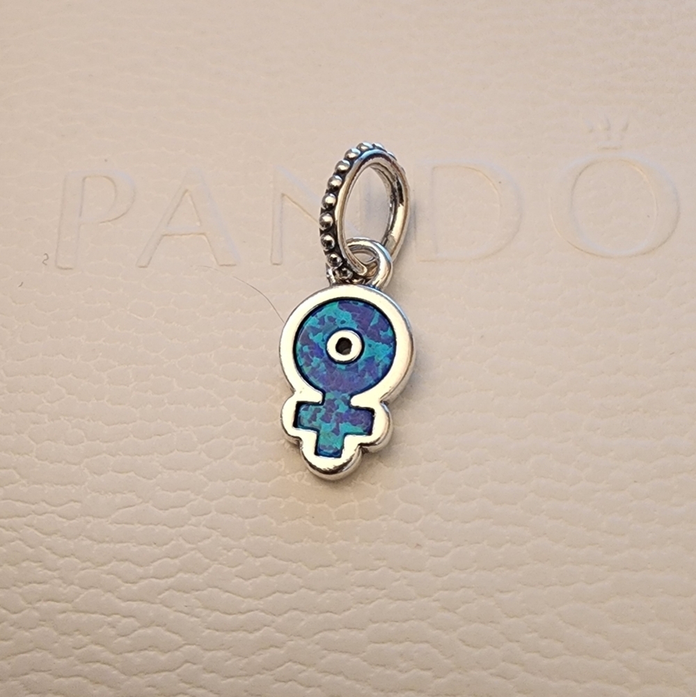 Pandora Powerful Women Opalescent Dangle Charm